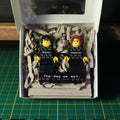 Pixel Hearts - Brick Duo mit Pappe Display